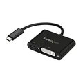 Ezgeneration USB-C to DVI Adapter with USB Power - Black EZ327620